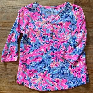 Lilly Pulitzer Girls Top Size Small (4/5)